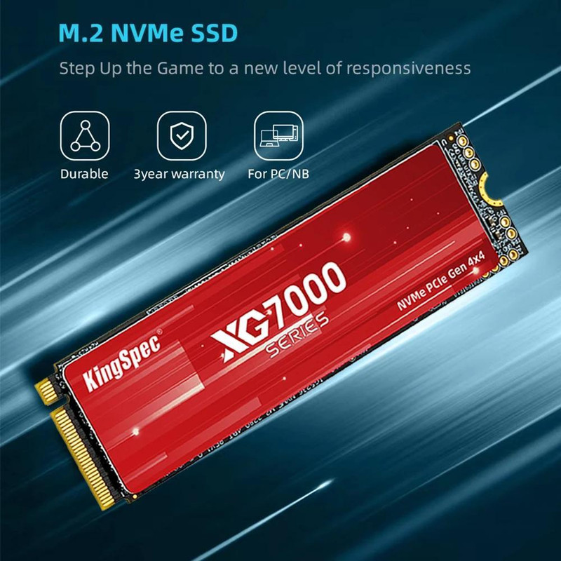 اس اس دی گیمینگ اینترنال کینگ اسپک مدل Gaming XG7000 ظرفیت یک ترابایت