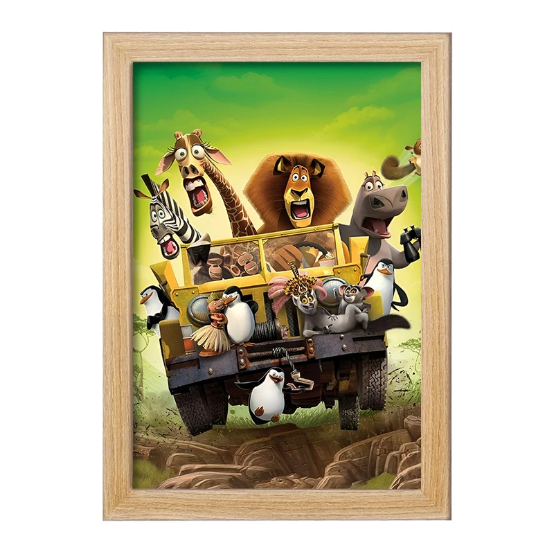 تابلو خندالو مدل ماداگاسکار (Madagascar) کد F8324