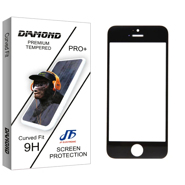 محافظ صفحه نمایش مات جی اف مدل Diamond glass مناسب برای گوشی موبایل اپل Iphone 5c