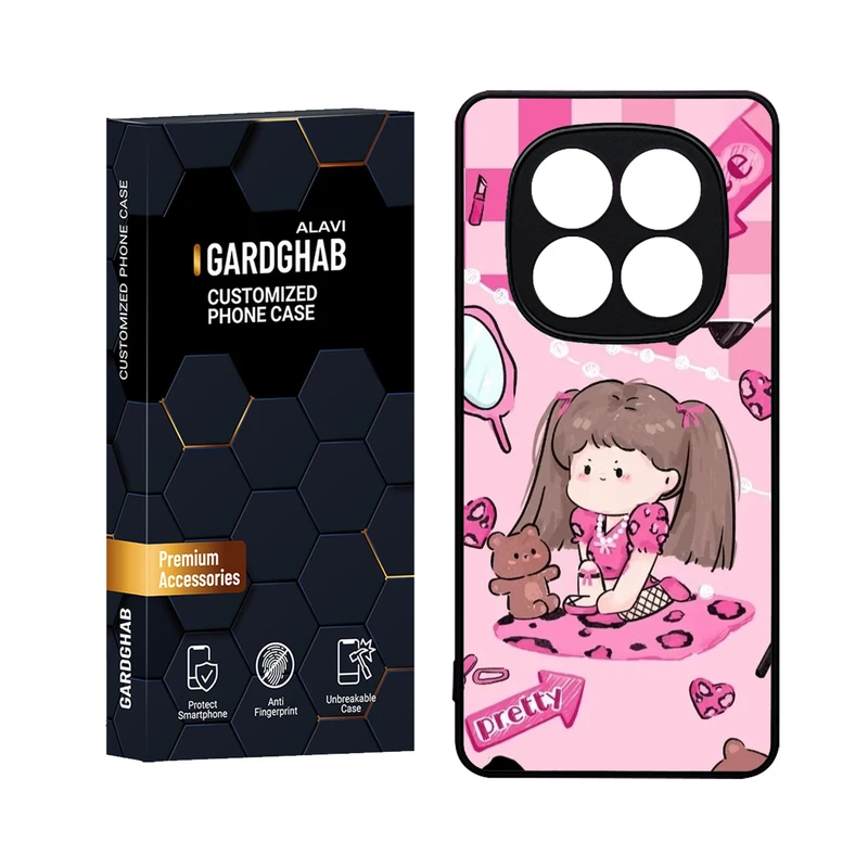  کاور گارد قاب علوی مدل دور ژله ای مناسب برای گوشی  موبایل شیائومی Poco X7