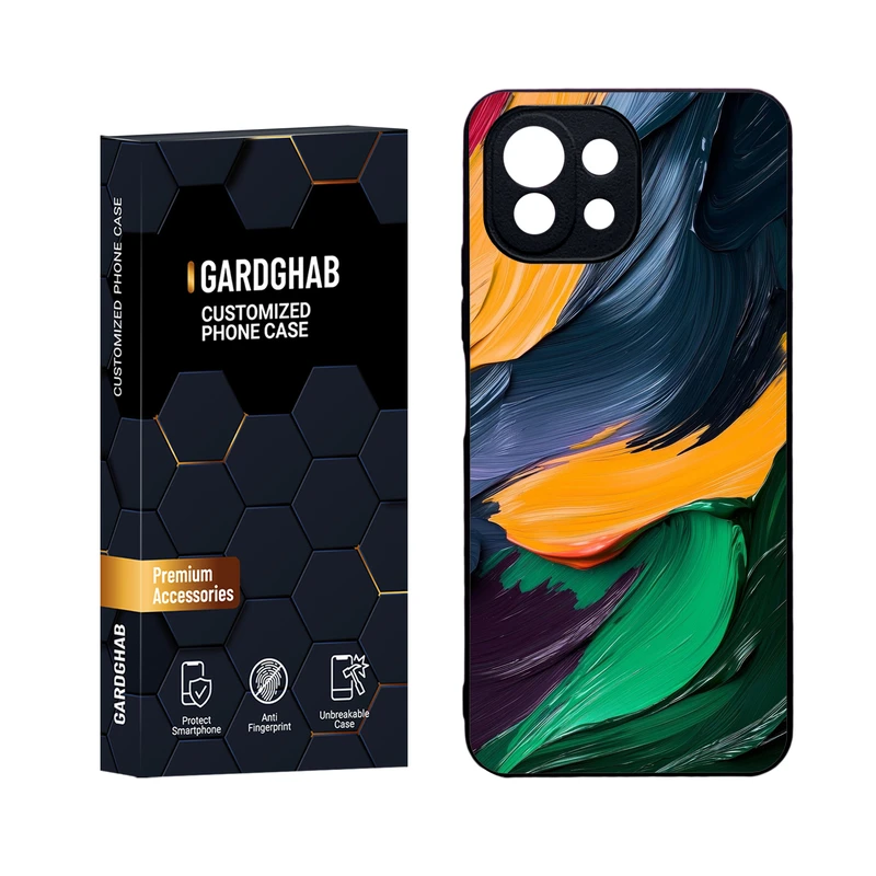 کاور گارد قاب مدل دورژله ای ساده مناسب برای گوشی موبایل شیائومی Mi 11 Lite 4G / 5G