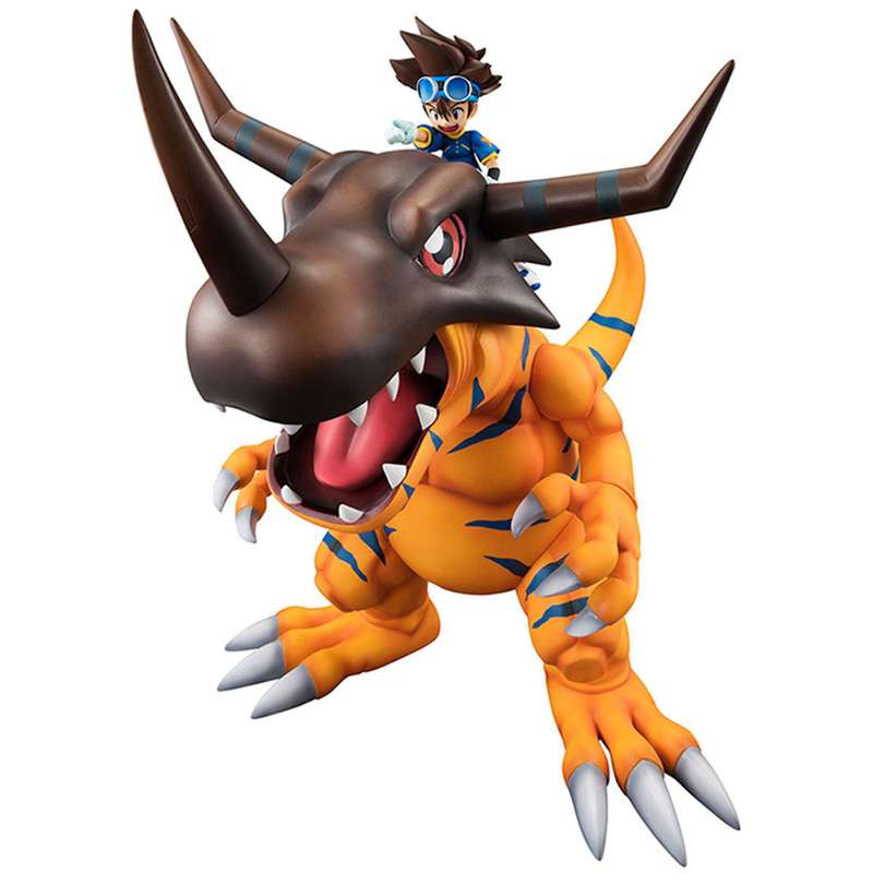 اکشن فیگور مدل  Greymon and Taichi