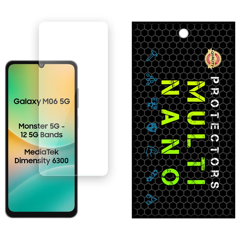 محافظ صفحه نمایش شفاف مولتی نانو مدل X-S1N مناسب برای گوشی موبایل سامسونگ Galaxy M06