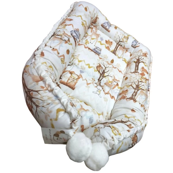 تشک خواب نوزاد شایلی مدل حیوانات بازیگوش