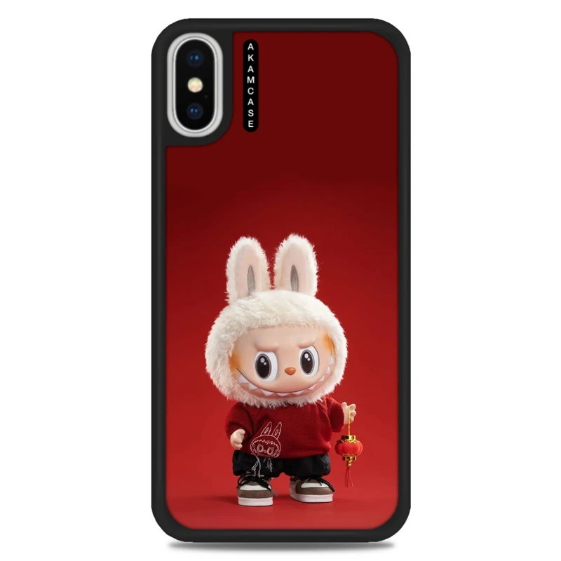 کاور آکام مدل AMC-WAX-LABUBU-23 مناسب برای گوشی موبایل اپل iPhone X/Xs
