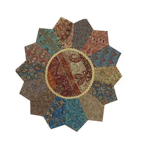 رومیزی ترمه مدل خورشید 001