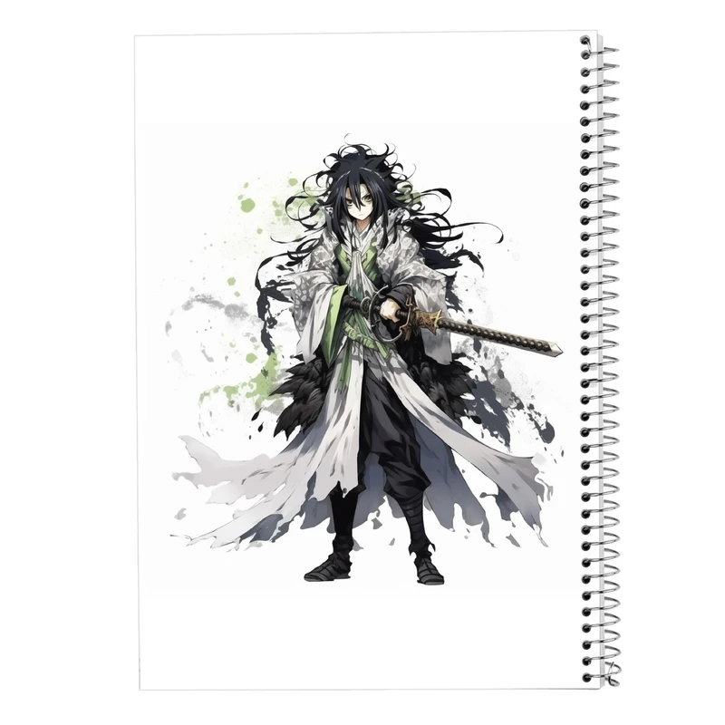 دفتر ژورنال نویسی 50 برگ مدوپد مدل نقطه ای طرح Demon Slayer کد DF10551