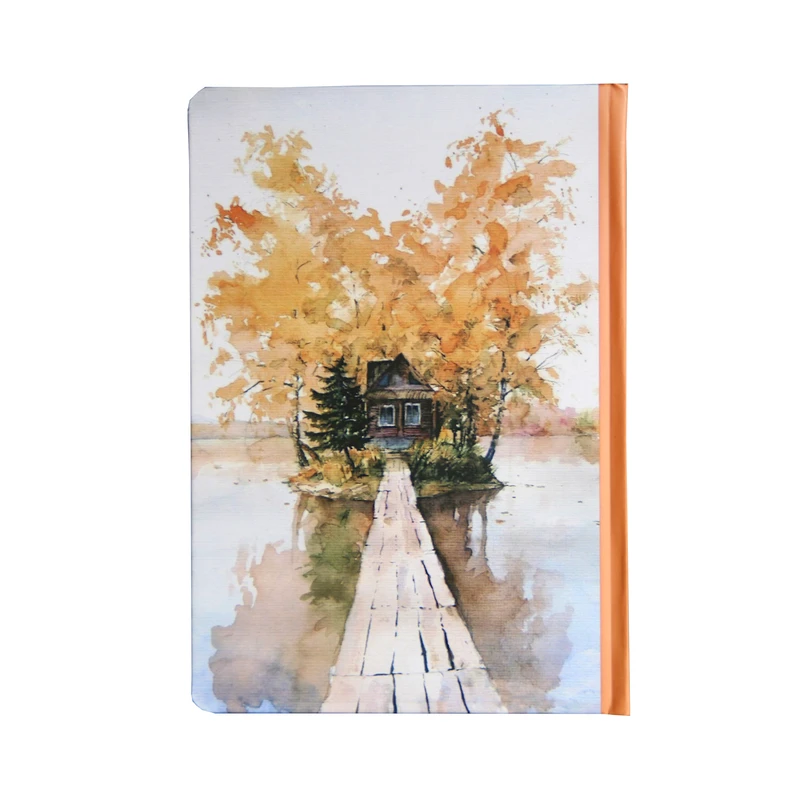 دفتر برنامه ریزی 90 برگ دوکادفتر طرح خانه آبرنگ کد 90-233