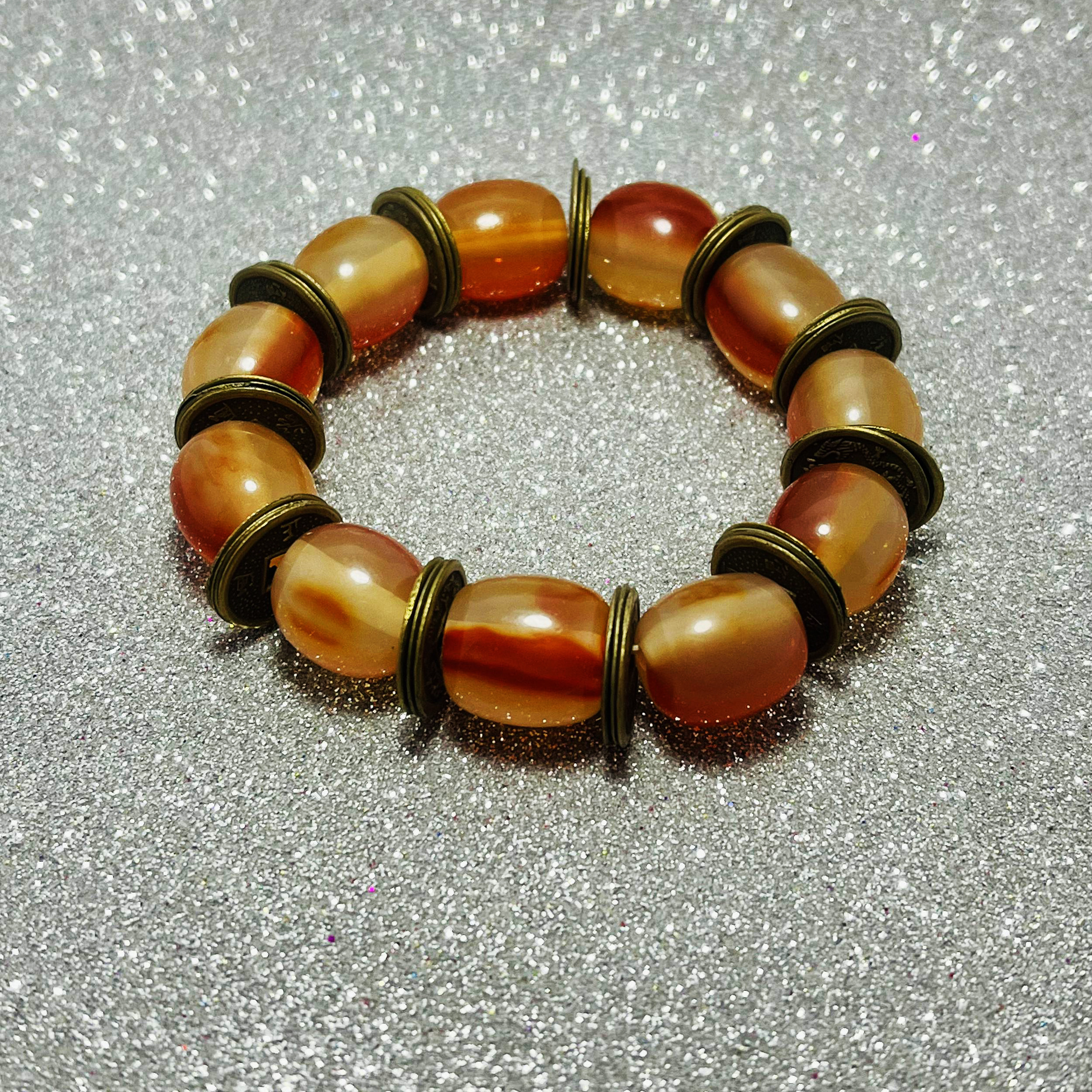 دستبند مدل سکه ای 634