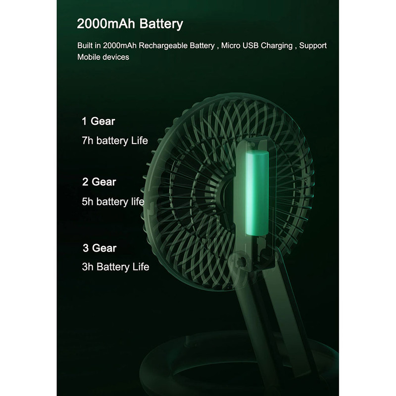 پنکه شارژی کوالیتل مدل Z1-zsc21611