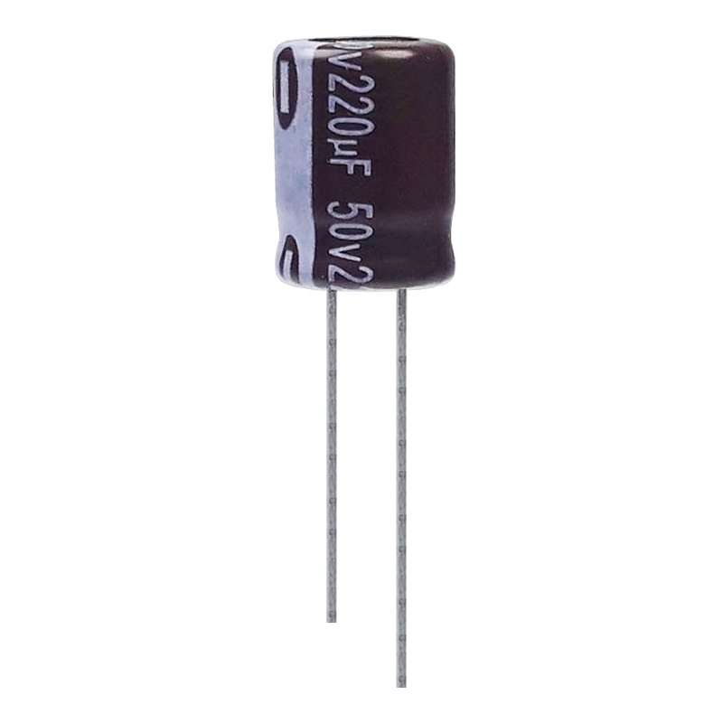 خازن الکترولیت 220 میکروفاراد 50 ولت آکسبوم مدل TEC-22150