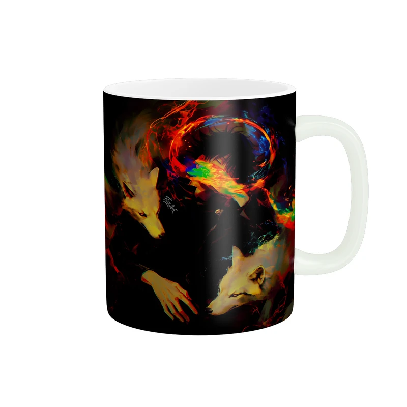 ماگ پاد آفرین طرح جذاب فانتزی انیمه کد 1408