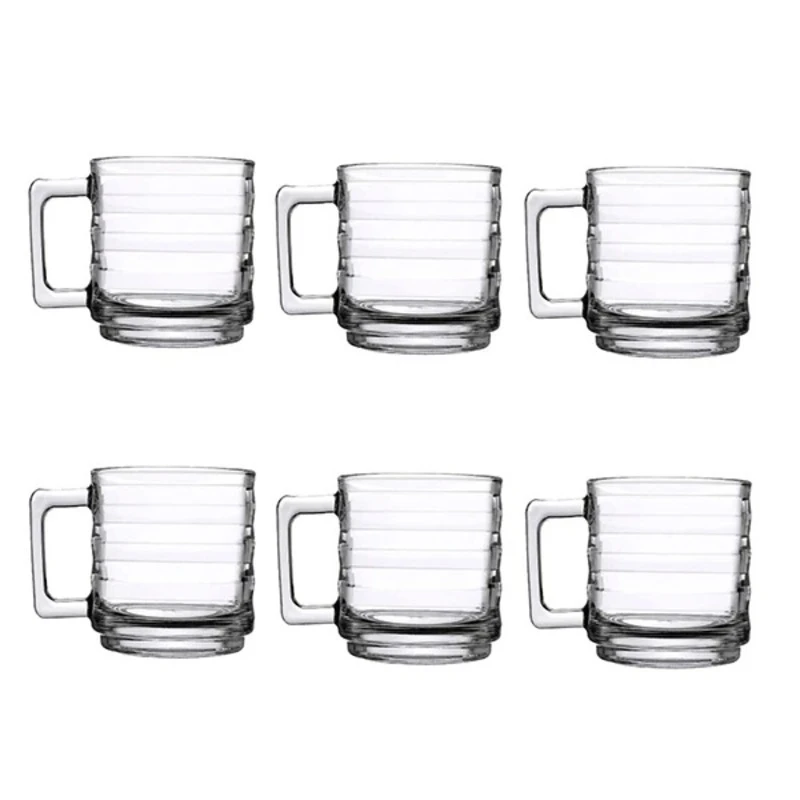 لیوان زنگان مدل لاین  کد 1431 مجموعه 6 عددی