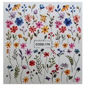 برچسب لنز ناخن مدل DE178