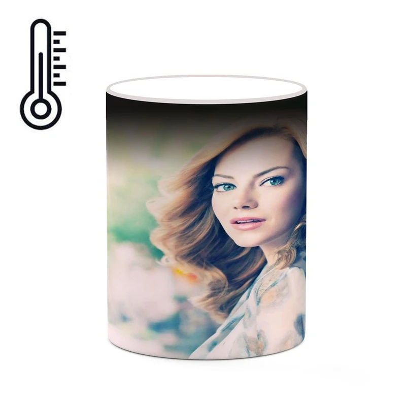 ماگ حرارتی کاکتی طرح اما استون Emma Stone مدل mgh25928