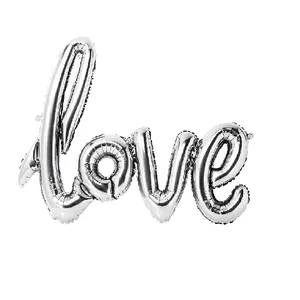 بادکنک فویلی طرح لاو مدل s20