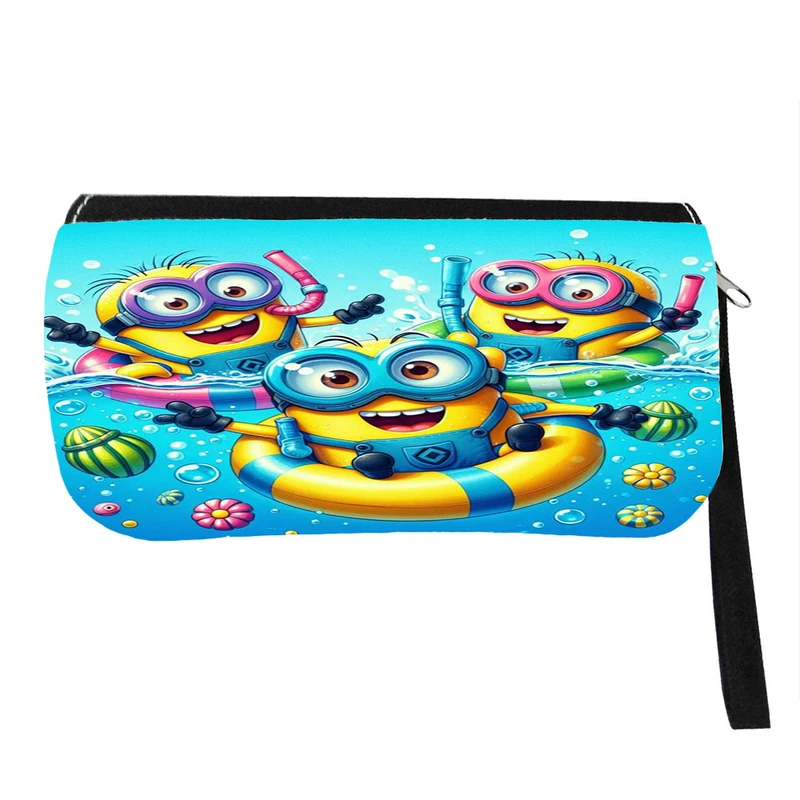 جامدادی پاد آفرین مدل کارتونی طرح مینیون های بازیگوش کد p713