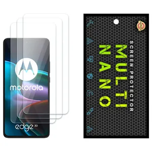 Multi Nano X-S3N Screen Protector For Motorola Edge 30 Pack of 3