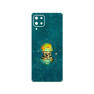 MAHOOT Collage of Earth Face Cover Sticker for Samsung Galaxy M62
