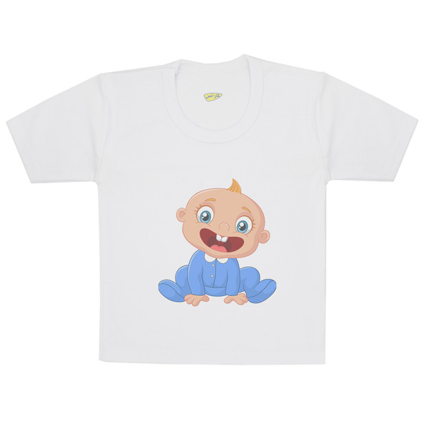 تی شرت آستین کوتاه نوزادی کارانس مدل TSB-0243