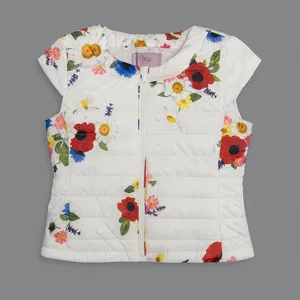 پافر دخترانه او وی اس مدل flowers