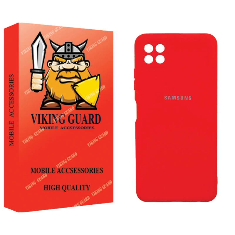کاور وایکینگ گارد مدل سیلیکونی مناسب برای گوشی موبایل سامسونگ Galaxy A22 5G