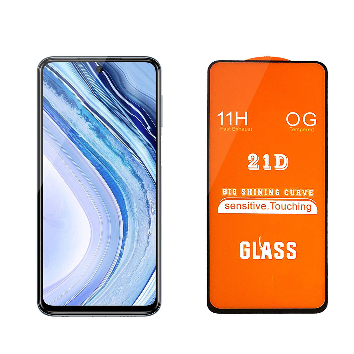 محافظ صفحه نمایش مدل F21st مناسب برای گوشی موبایل شیائومی Redmi Note 9 Pro