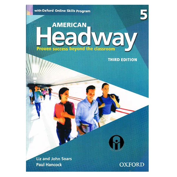 کتاب American Headway 5 3rd اثر John and Liz Soars انتشارات الوندپویان