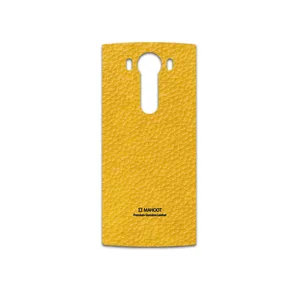 MAHOOT Mustard-Leather Cover Sticker for LG V10