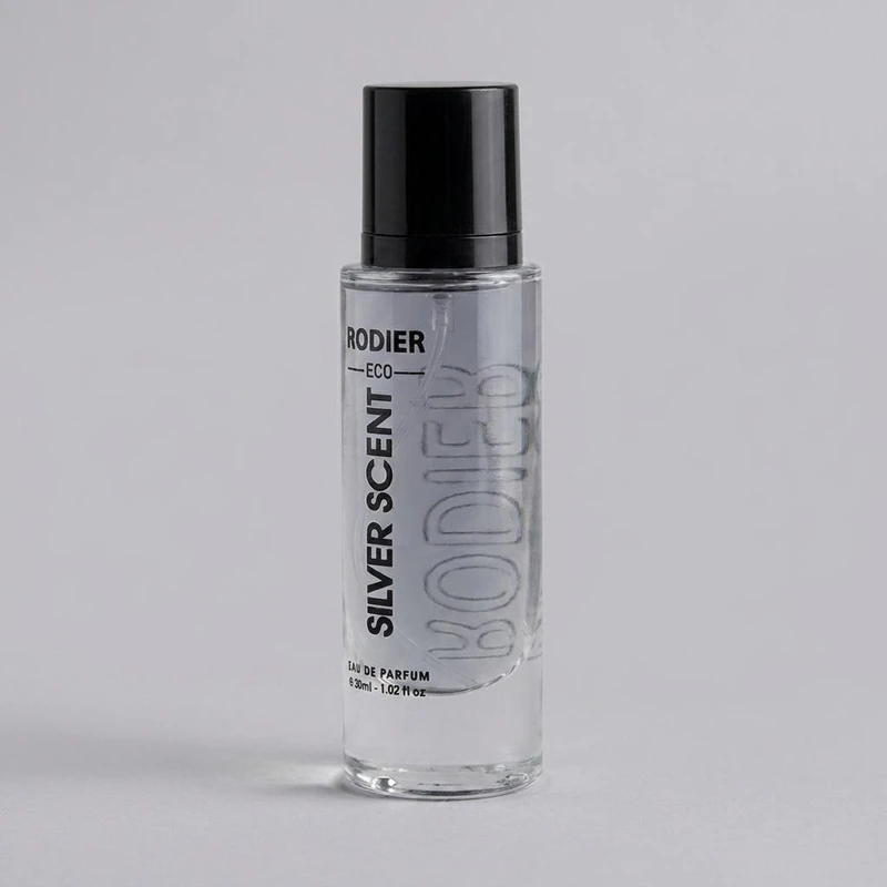 عطر جیبی مردانه رودیر مدل سیلور سنت حجم 30 میلی لیتر