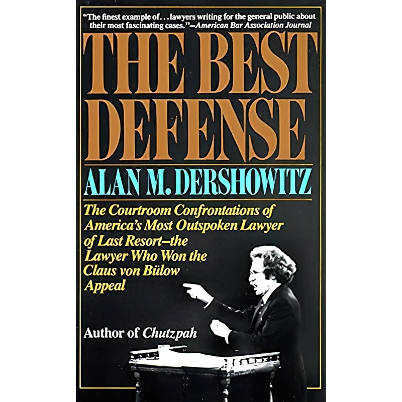 کتاب The Best Defense اثر Alan M. Dershowitz انتشارات Vintage