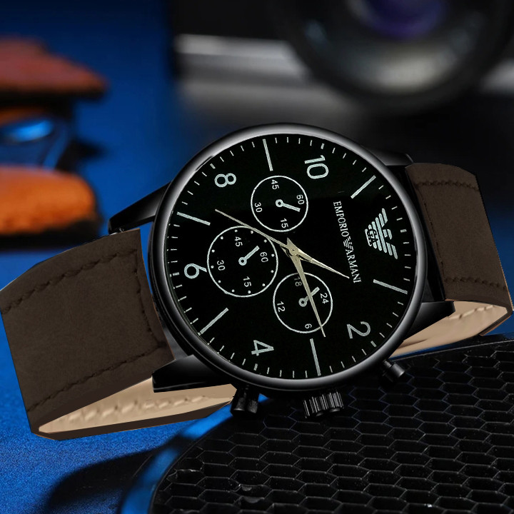 ساعت مچی عقربه‌ای مردانه مدل اسپرت سه موتوره کد gh-t1