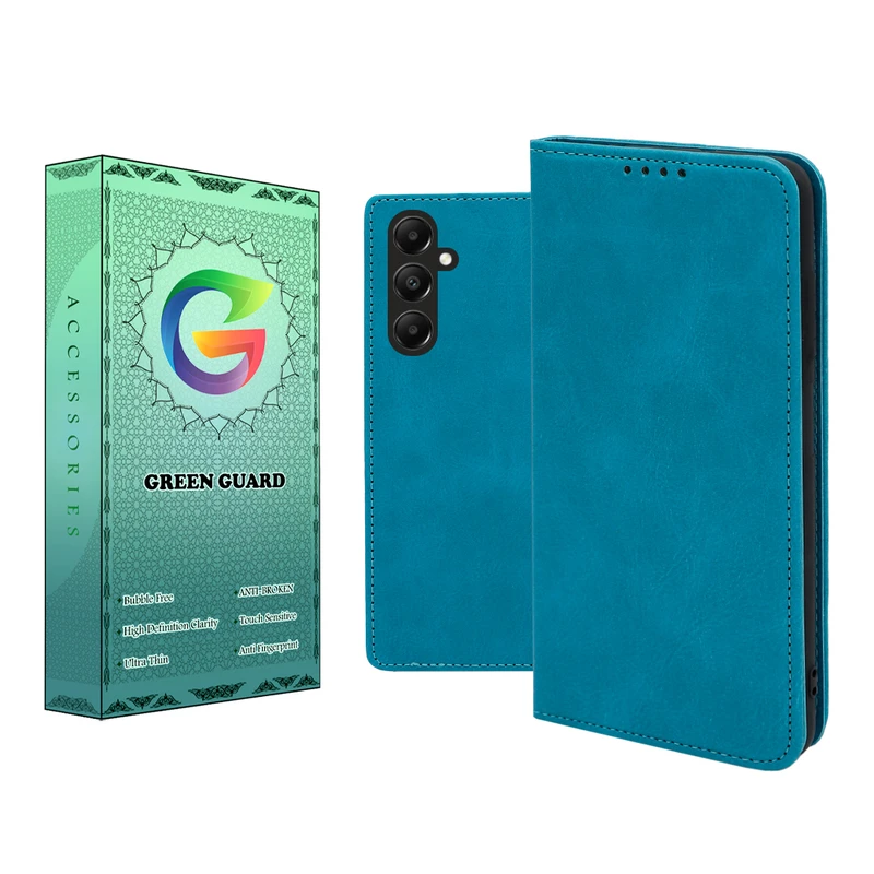 کیف کلاسوری گرین گارد طرح چرمی مدل Bitta مناسب برای گوشی موبایل سامسونگ Galaxy A35