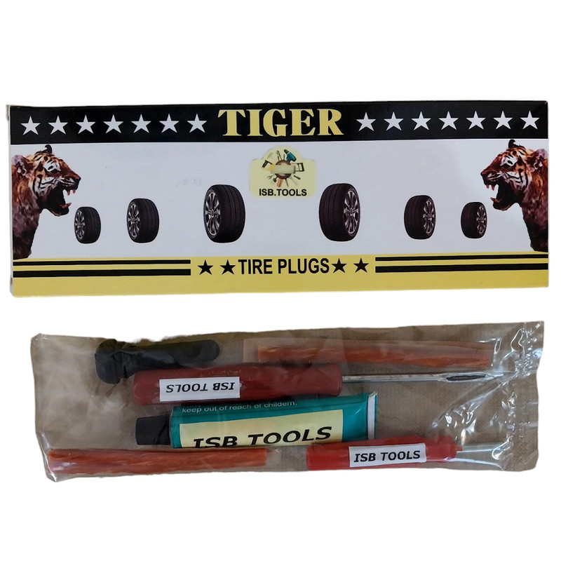 کیت پنچرگیری تایگر مدل ISB-ECO مجموعه 7 عددی