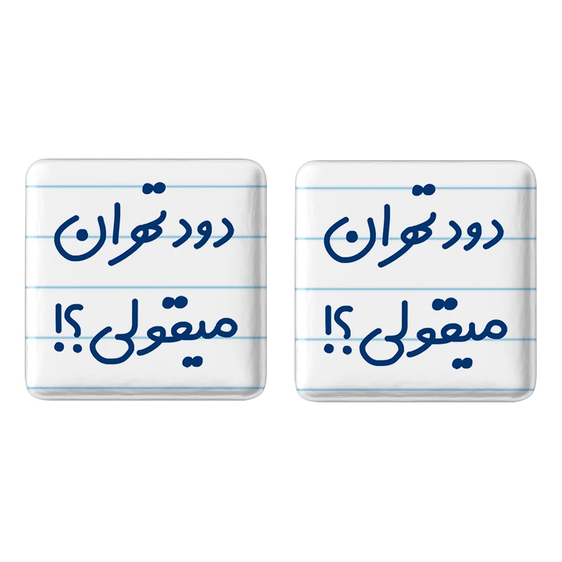 مگنت خندالو مدل دود تهران میقولی؟! کد 6651 مجموعه 2 عددی