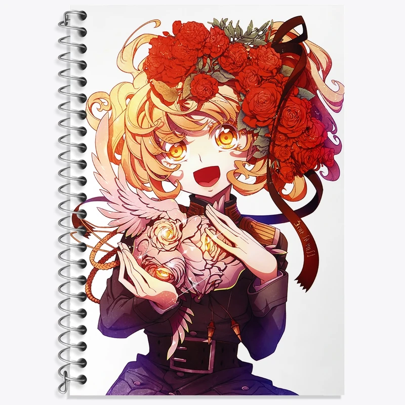 دفتر لغت 50 برگ خندالو طرح تانیا انیمه یوجو سنکی کد 34714