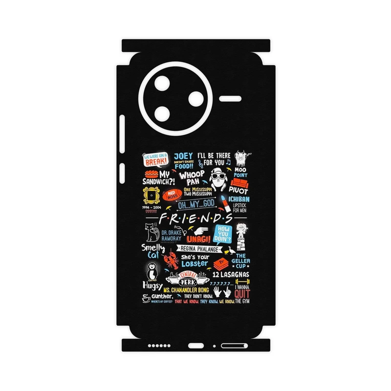 برچسب پوششی ماهوت مدل Friends 2-FullSkin مناسب برای گوشی موبایل شیائومی Poco F7 Pro