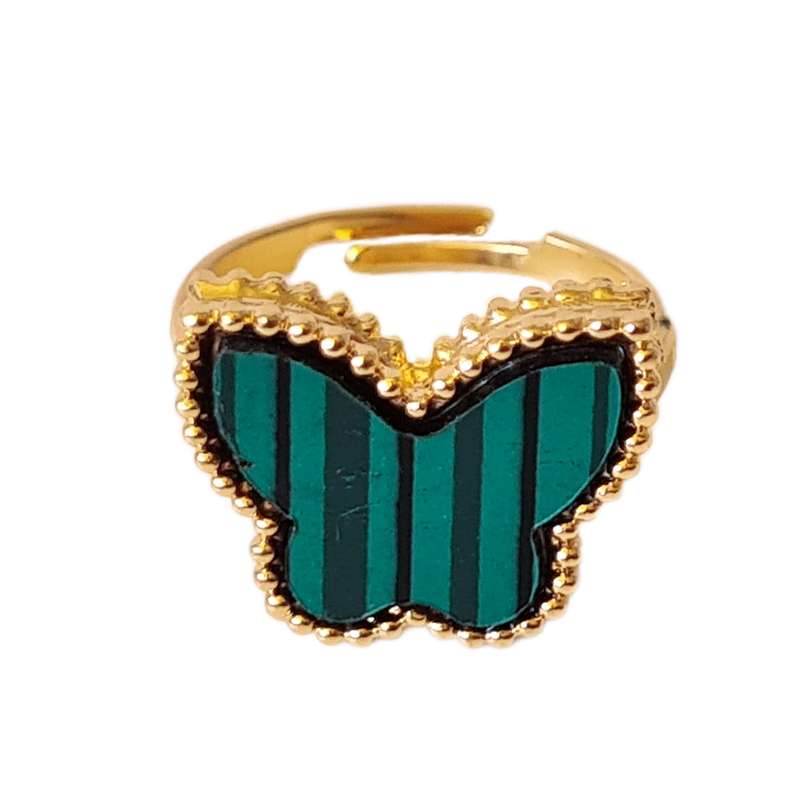 انگشتر دخترانه مدل پروانه G100