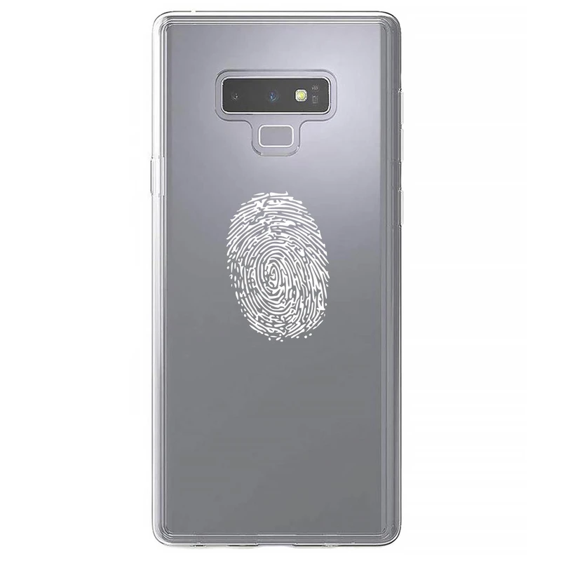 کاور مگافون طرح اثر انگشت مدل C62-W مناسب برای گوشی موبایل سامسونگ Galaxy Note 9