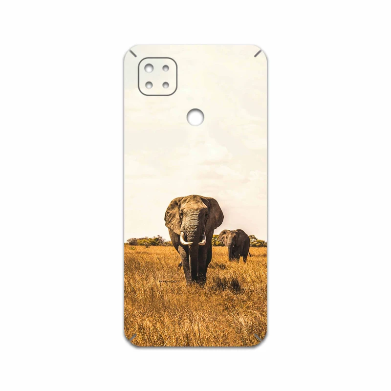 برچسب پوششی ماهوت مدل Elephant مناسب برای گوشی موبایل شیائومی Redmi 9C NFC