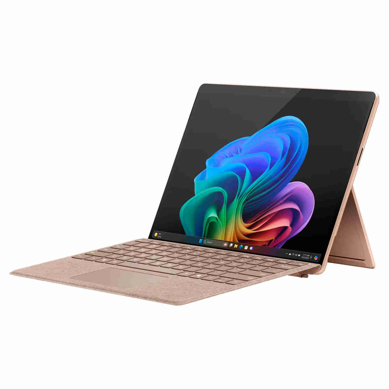 تبلت 13 اینچی مایکروسافت مدل Surface Pro 11-Snapdragon X Elite OLED ظرفیت 512 گیگابایت و رم 16 گیگابایت به همراه کیبورد Surface Pro Copilot و قلم Slim Pen 2