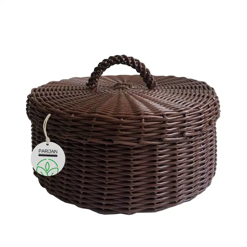 سبد حصیر بافی مدل  پریجان مدل PRJ1002