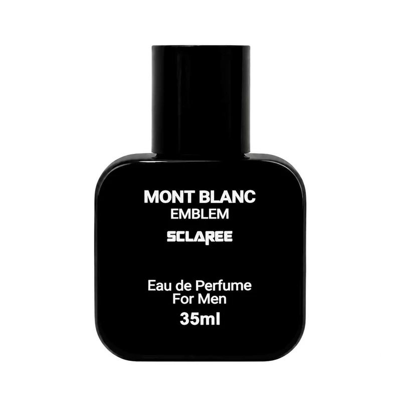 عطر جیبی مردانه اسکلاره مدل Mont Blanc Emblem با رایحه گرم حجم 35 میلی‌لیتر