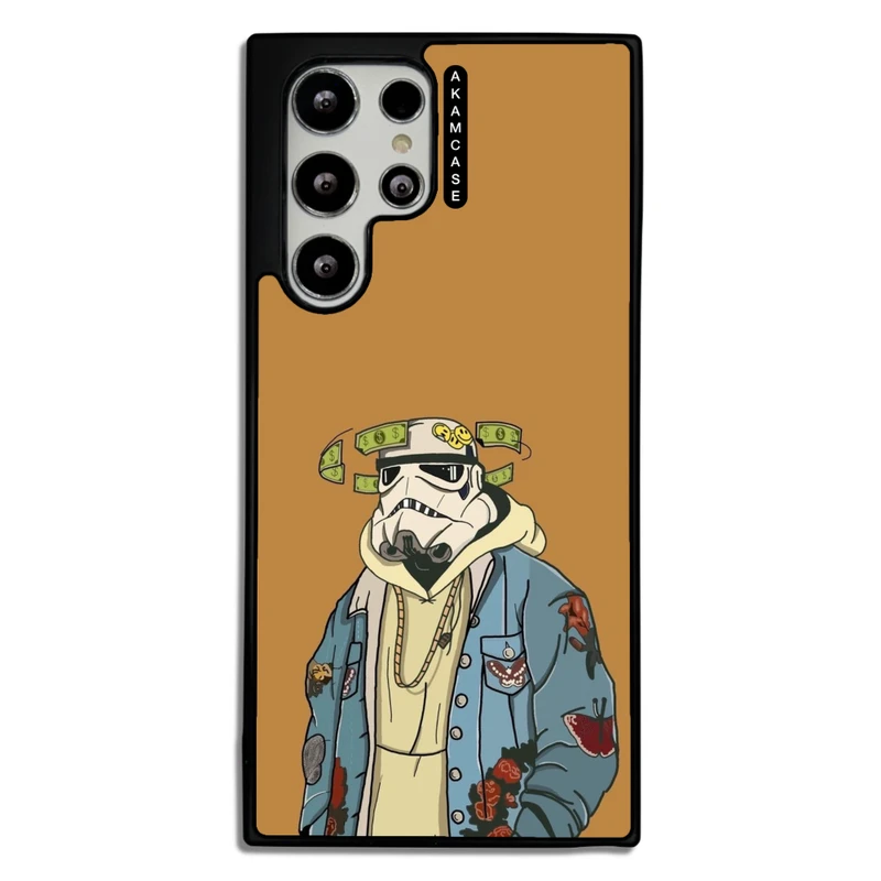 کاور آکام مدل AMC-WSGS22U-STAR WARS7 مناسب برای گوشی موبایل سامسونگ Galaxy S22 Ultra