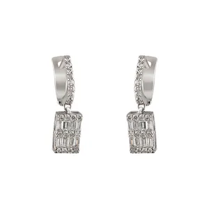 گوشواره طلا 18 عیار زنانه مدل 14578