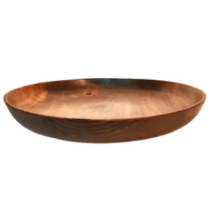 دیس چوبی مدل گردو کد 40CM