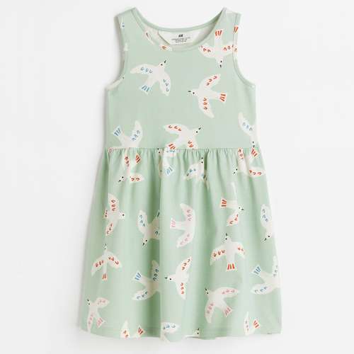 پیراهن دخترانه اچ اند ام مدل 0870530101