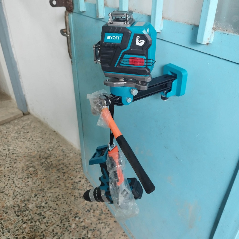 تراز لیزری دیجیتالی بیوتی مدل BYT- 4D17S - 360 به همراه پایه