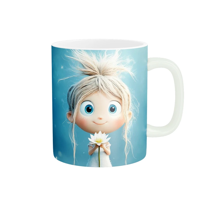  ماگ پاد آفرین طرح دختر کد 6105