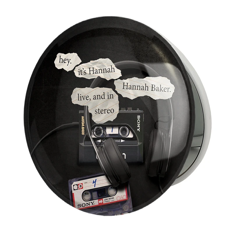 آینه جیبی خندالو طرح 13دلیل برای اینکه Reasons Why13 مدل تاشو کد 20344 